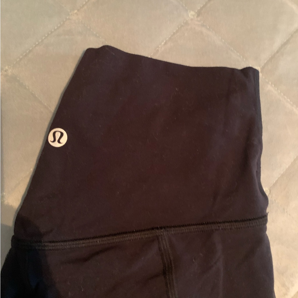 lululemon athletica Black High-Rise Athletic Shorts